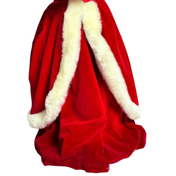 Rennor Lighted and Animated Victorian Christmas Caroler Girl-24" Tall Vintage! - Picture 4 of 13